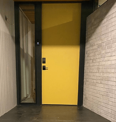 Exterior door