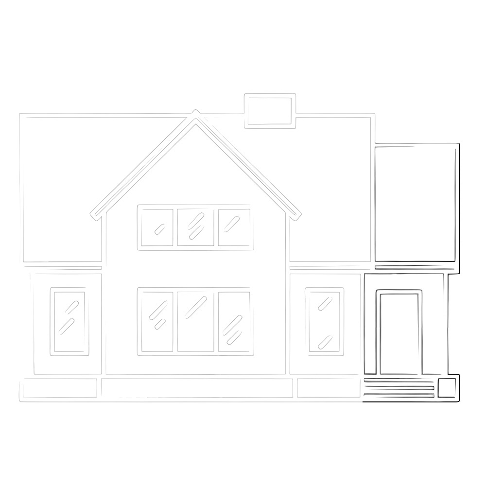 Side and rear additions