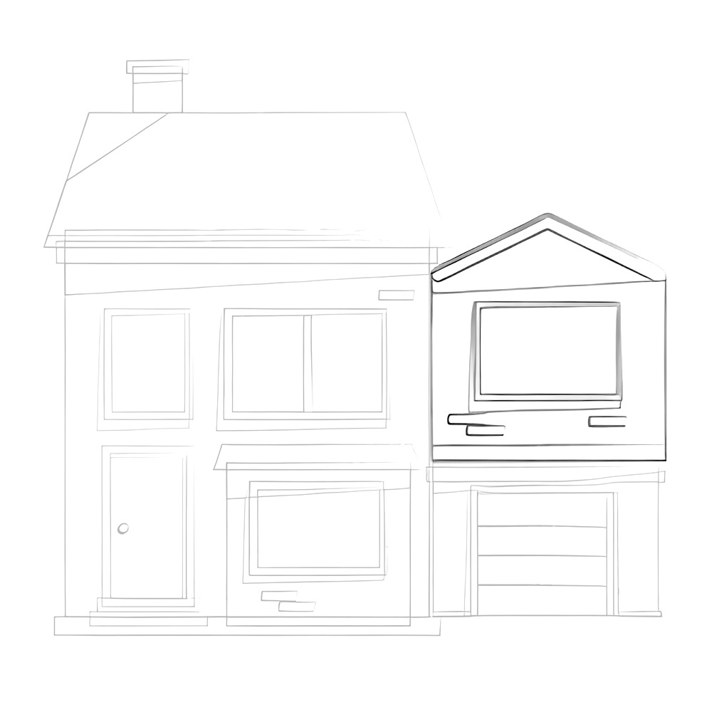 Second-story addition