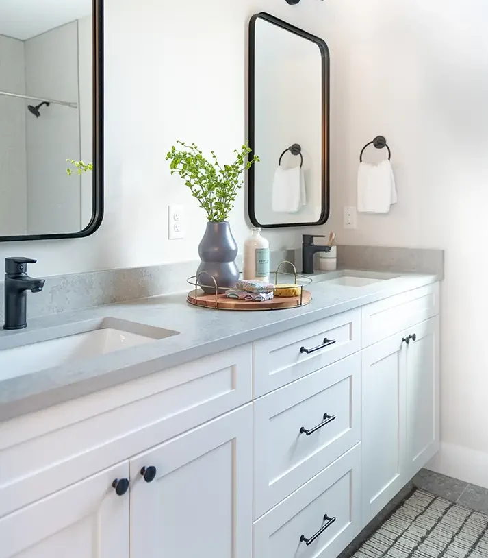Bathroom remodeling with natural light