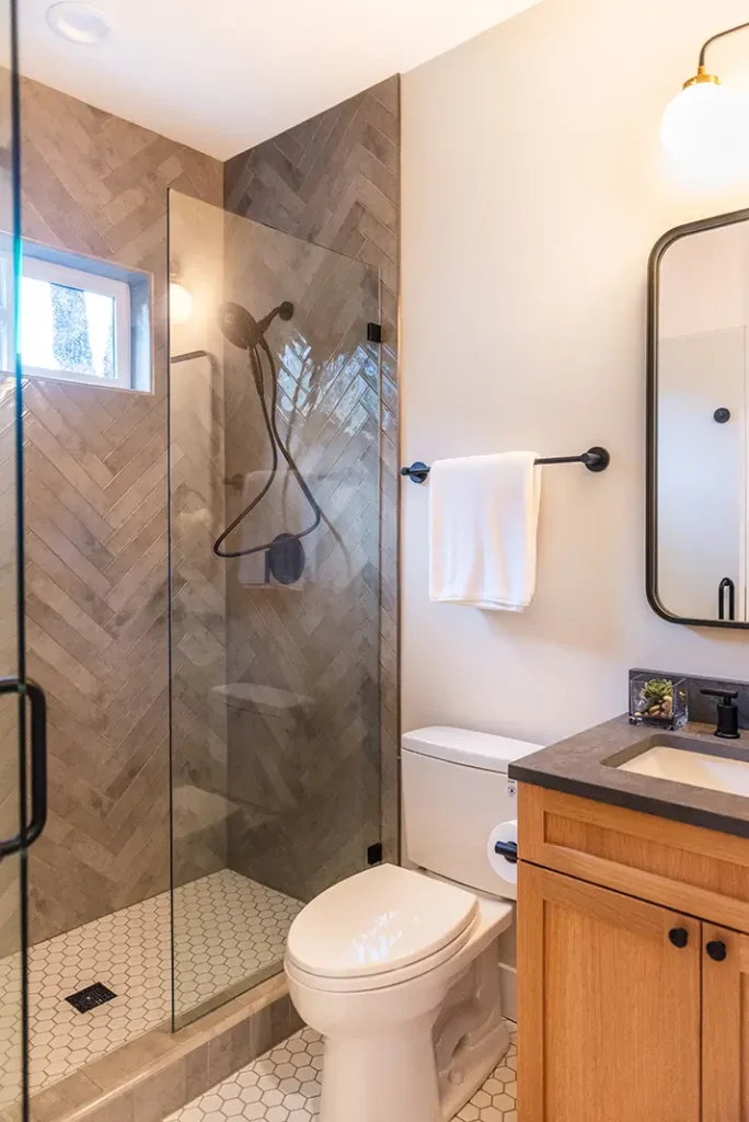 Luxury bathroom renovation project